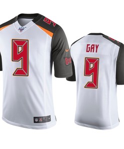 Tampa Bay Buccaneers Matt Gay White 100th Season Vapor Limited Jersey - Robokeg