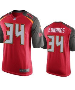 Tampa Bay Buccaneers Mike Brandedwards 2019 Nfl Draft Red Game Jersey - Robokeg