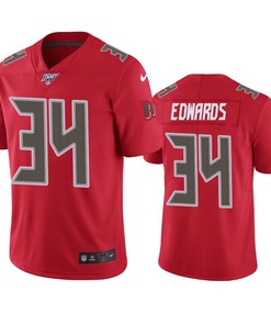 Tampa Bay Buccaneers Mike Edwards Red 100th Season Vapor Limited Jersey - Robokeg