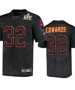 Tampa Bay Buccaneers Mike Edwards Super Bowl Lv Black Jersey - Robokeg