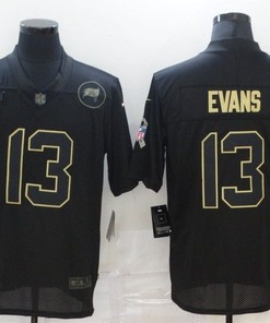 Tampa Bay Buccaneers Mike Evans #13 Nfl 2020 Black Jersey - Robokeg