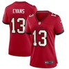 Tampa Bay Buccaneers Mike Evans #13 Nfl 2020 Crimson Jersey - Robokeg