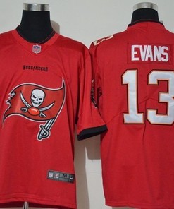 Tampa Bay Buccaneers Mike Evans #13 Nfl 2020 Crimson Jersey - Robokeg