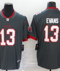 Tampa Bay Buccaneers Mike Evans #13 Nfl 2020 Grey Jersey - Robokeg
