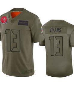 Tampa Bay Buccaneers Mike Evans Camo 2019 Salute To Service Limited Jersey - Robokeg