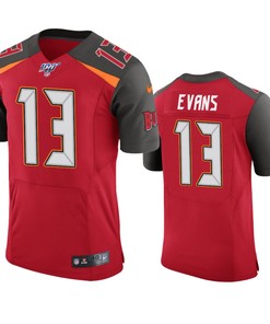 Tampa Bay Buccaneers Mike Evans Red 100th Season Vapor Elite Jersey - Robokeg