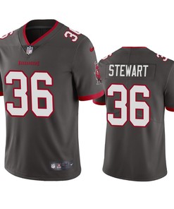 Tampa Bay Buccaneers M.j. Stewart Pewter 2020 Vapor Limited Jersey - Mens - Robokeg