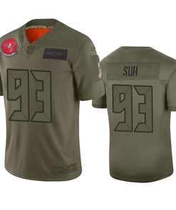 Tampa Bay Buccaneers Ndamukong Suh Camo 2019 Salute To Service Limited Jersey - Robokeg