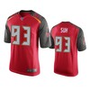 Tampa Bay Buccaneers Ndamukong Suh Red 100th Season Game Jersey - Robokeg