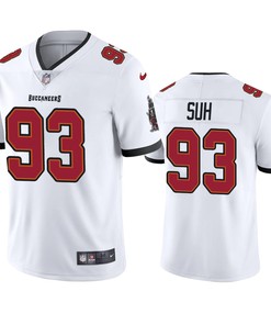 Tampa Bay Buccaneers Ndamukong Suh White 2020 Vapor Limited Jersey - Mens - Robokeg