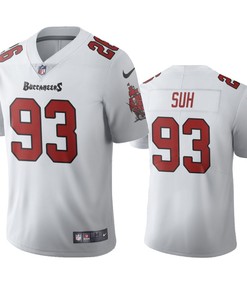 Tampa Bay Buccaneers Ndamukong Suh White 2020 Vapor Limited Jersey - Robokeg