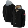 Tampa Bay Buccaneers Nfl X Darius Rucker Collection By Canvas Full-zip Hoodie - Black - Robokeg