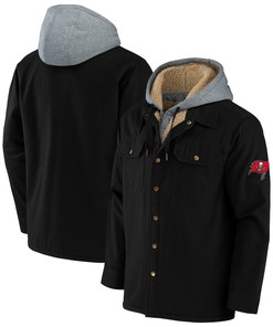 Tampa Bay Buccaneers Nfl X Darius Rucker Collection By Canvas Full-zip Hoodie - Black - Robokeg