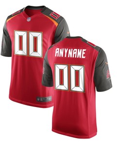 Tampa Bay Buccaneers Nike Youth Custom Game Jersey - Red - Robokeg