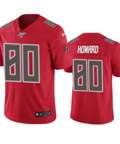 Tampa Bay Buccaneers O.j. Howard Red 100th Season Vapor Limited Jersey - Robokeg