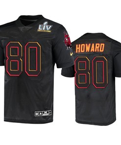 Tampa Bay Buccaneers O.j. Howard Super Bowl Lv Black Jersey - Robokeg