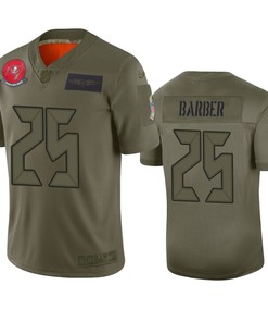 Tampa Bay Buccaneers Peyton Barber Camo 2019 Salute To Service Limited Jersey - Robokeg