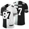 Tampa Bay Buccaneers Rob Gronkowski #87 Nfl 2020 Black And White Jersey - Robokeg