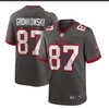 Tampa Bay Buccaneers Rob Gronkowski #87 Nfl 2020 Brown Jersey - Robokeg