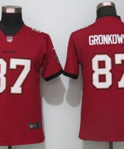 Tampa Bay Buccaneers Rob Gronkowski #87 Nfl 2020 Red Jersey - Robokeg