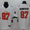 Tampa Bay Buccaneers Rob Gronkowski #87 Nfl 2020 White Jersey - Robokeg