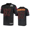 Tampa Bay Buccaneers Rob Gronkowski Super Bowl Lv Black Jersey - Robokeg