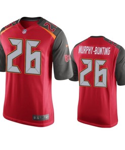 Tampa Bay Buccaneers Sean Murphy-bunting 2019 Nfl Draft Red Game Jersey - Robokeg
