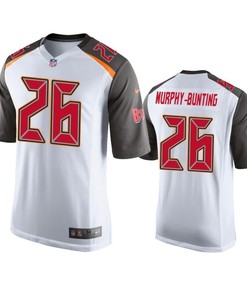 Tampa Bay Buccaneers Sean Murphy-bunting 2019 Nfl Draft White Game Jersey - Robokeg