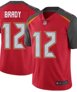Tampa Bay Buccaneers Tom Brady #12 2020 Nfl Red Jersey Jersey - Robokeg