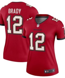Tampa Bay Buccaneers Tom Brady #12 2020 Nfl Red Womens Jersey Jersey - Robokeg