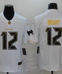 Tampa Bay Buccaneers Tom Brady #12 2020 Nfl White Jersey Jersey - Robokeg