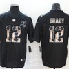 Tampa Bay Buccaneers Tom Brady #12 Nfl 2020 Black Statue Of Liberty Jersey - Robokeg