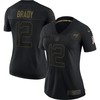 Tampa Bay Buccaneers Tom Brady #12 Nfl 2020 Black Womens Jersey - Robokeg