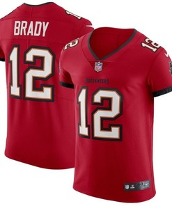 Tampa Bay Buccaneers Tom Brady #12 Nfl 2020 Crimson Red Jersey - Robokeg