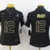 Tampa Bay Buccaneers Tom Brady #12 Nfl 2020 New Arrival Black Womens Jersey - Robokeg