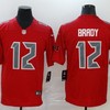 Tampa Bay Buccaneers Tom Brady #12 Nfl 2020 Red Orange Jersey - Robokeg