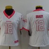 Tampa Bay Buccaneers Tom Brady #12 Nfl 2020 White Womens Jersey - Robokeg