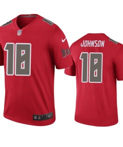 Tampa Bay Buccaneers Tyler Johnson Red Color Rush Legend Jersey - Robokeg