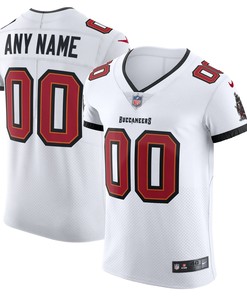 Tampa Bay Buccaneers Vapor Elite Custom Jersey - White Custom Jerseys Nfl - Robokeg