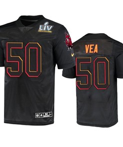 Tampa Bay Buccaneers Vita Vea Super Bowl Lv Black Jersey - Robokeg