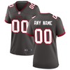 Tampa Bay Buccaneers Womens Alternate Custom Game Jersey Pewter Custom Jerseys Nfl - Robokeg