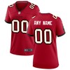 Tampa Bay Buccaneers Womens Custom Game Jersey Red Custom Jerseys Nfl - Robokeg