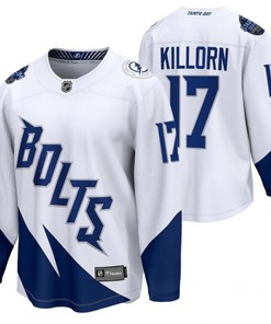 Tampa Bay Lightning 17 Alex Killorn 2022 Stadium Series White Jersey Jersey - Robokeg
