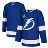 Tampa Bay Lightning Adidas 2021 Stanley Cup Champions Patch Authentic Jersey - Blue Nhl - Robokeg