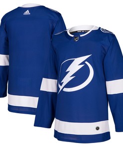 Tampa Bay Lightning Adidas Home Authentic Blank Jersey Blue Nhl - Robokeg