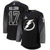 Tampa Bay Lightning Alex Killorn 17 Alternate 2022 Stanley Cup Champions Breakaway Men Jersey - Black - Robokeg