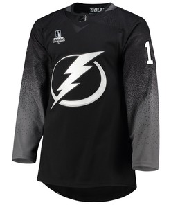 Tampa Bay Lightning Alex Killorn 17 Alternate 2022 Stanley Cup Playoffs Breakaway Men Jersey - Black - Robokeg