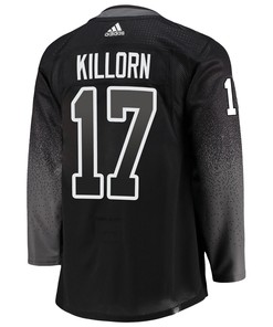 Tampa Bay Lightning Alex Killorn 17 Alternate 2022 Stanley Cup Playoffs Breakaway Men Jersey - Black - Robokeg