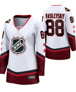 Tampa Bay Lightning Andrei Vasilevskiy 88 2022 All-Star Women White Eastern Jersey - Robokeg