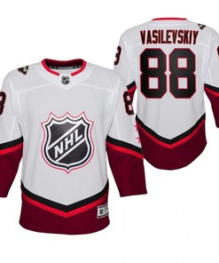 Tampa Bay Lightning Andrei Vasilevskiy 88 White 2022 All-Star Eastern Jersey Youth - Robokeg